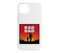 Radical Dad Père et Fils Rodeo Cowboys Western Sunset Coque pour iPhone 14 Plus