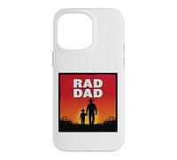 Radical Dad Père et Fils Rodeo Cowboys Western Sunset Coque pour iPhone 14 Pro Max