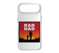 Radical Dad Père et Fils Rodeo Cowboys Western Sunset Coque pour iPhone Air