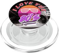 Radical Shutter Shade Lunettes de Soleil rétro années 80 I Love The 80's PopSockets PopGrip pour MagSafe