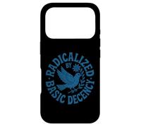 Radicalisé par Basic Decency Freedom Dove Peace Women Coque pour iPhone 17 Pro