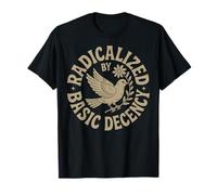 Radicalisé par Basic Decency Freedom Dove Peace Women T-Shirt