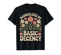 Radicalisé par Basic Decency Retro Wild Floral Women T-Shirt