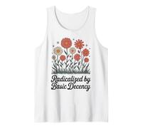 Radicalisé par Basic Decency Wild Flowers Retro Women Débardeur