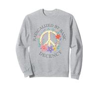 Radicalisé par la décence de base Femmes défendent la démocratie féministe Sweatshirt
