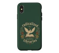 Radicalisé par Les bibliothèques publiques Librarian Reader Coque pour iPhone X/XS