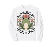 Radicalisée par Basic Decency Boho Frog Vintage Women Sweatshirt