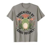 Radicalisée par Basic Decency Boho Frog Vintage Women T-Shirt