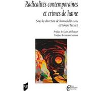 Radicalités contemporaines et crimes de haine