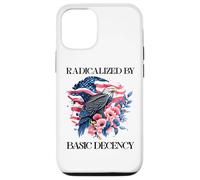 Radicalized by Basic Decency Flag Pro Democracy Anti Fascism Coque pour iPhone 12/12 Pro