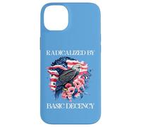 Radicalized by Basic Decency Flag Pro Democracy Anti Fascism Coque pour iPhone 14 Plus