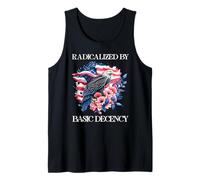 Radicalized by Basic Decency Flag Pro Democracy Anti Fascism Débardeur