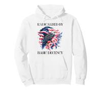 Radicalized by Basic Decency Flag Pro Democracy Anti Fascism Sweat à Capuche