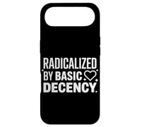Radicalized by Basic Decency Justice Sociale Coque pour iPhone Air