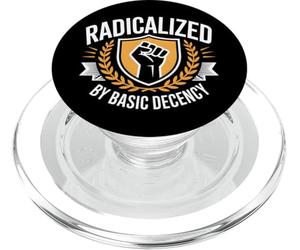 Radicalized by Basic Decency Justice Sociale PopSockets PopGrip pour MagSafe
