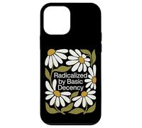 Radicalized by Basic Decency Marguerites Positives Coque pour iPhone 12 Mini