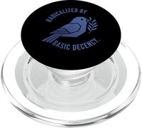 Radicalized by Basic Decency Peace Dove Equality Protest PopSockets PopGrip pour MagSafe