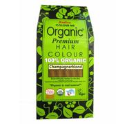 Radico Colour Me Organic Coloration végétale 100 % végétalienne, sans ammoniaque ni peroxyde, Ecocert et USDA Organic, aux herbes naturelles (blond champagne)