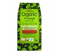 Radico Colour Me Organic - Coloration végétale 100 % végétalienne, sans ammoniaque ni peroxyde, Ecocert et USDA Organic, aux herbes naturelles (blond fraise)