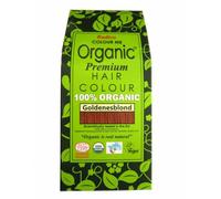 Radico Colour Me Organic Coloration végétale 100 % végétalienne, sans ammoniaque ni peroxyde, Ecocert & USDA Organic, aux herbes naturelles (blond doré)
