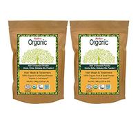 Radico Lot de 2 tubes de 100 g d'amla, Ritha, Shikakai (bio, végétalien) - Nettoyage facile à peigner.