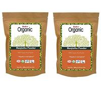 radico Manjistha Poudre de racine Lot de 2 (2 x 100 g) Rubia Cord ifolia (Bio, vegan) x2