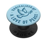 Radié par l'amour de la Paix PopSockets PopGrip Adhésif