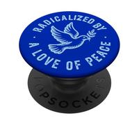 Radié par l'amour de la Paix PopSockets PopGrip Adhésif