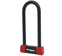 RADIKAL RK250R Antivol Moto et Vélo Premium Homologué SRA, U Ø18mm en Acier Cémenté, Blocage Haute Sécurité, Double Verrouillage, Revêtement Protecteur, Antivol Vélo Électrique Scooter, 85x250mm