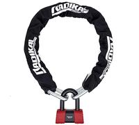 Antivol mini U et chaîne lasso Radikal RK75120 homologué classe SRA pour moto