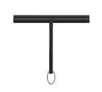 Radikor Raclette Douche, 26cm Raclette de Douche Nettoyage sans Traces pour Porte en Verre, Silicone Raclette Salle de Bain Douche Noyau Acier pour Porte de Douche, Vitre, Miroir, Carrelage - Noir