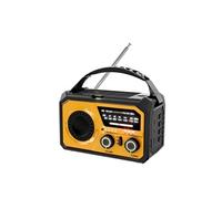 Radio,Aiorber radio d'urgence multibande, 16 000 mAh, alarme SOS, 720 jours en veille, grande capacité pour 182 heures d'utilisation,orange