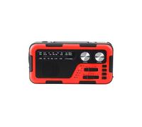 Radio,Aiorber radio d'urgence multifonctionnelle, compacte et portable, son stéréo immersif,alarme SOS, son stéréo immersif, batterie externe