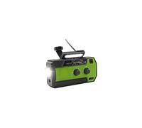 Radio,Aiorber radio multifonctionnelle avec chargeur, 4000 mAh, alerte d'urgence SOS, chargeur durable à manivelle, lampe de lecture pliable, quatre