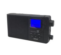 Radio AKAI AM/FM/SW PLL numérique récepteur mondial - Fonctions horloge, alarme et sommeil