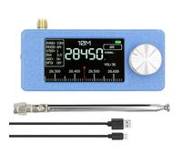 Radio AM/FM portable avec antenne donut WB 0,5-108 LSB Mini USB MHz Mini radio w 10 KHz FM 180 MHz AM - Antenne de poche en boucle K7L7