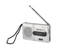 Radio AM FM Portable, Haut-Parleur Long 5 W Durable Radio Portable de Poche Petite Radio Personnelle à Piles Transistor avec Prise écouteur pour la Maison en Plein Air Transistor