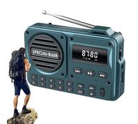 Radio AM/FM Portable | Son Clair - Électronique - Radio Numérique à Écran LED,Idéale pour Voyages, déplacements Pro, Road Trip, Maison, école, Femmes,