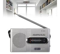 Radio AM/FM professionnelle, Mini antenne télescopique Portable, récepteur de poche monde haut-parleur, 1 pièce