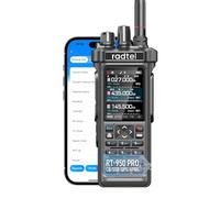 Radio amateur Radtel RT-950 PRO, GPS/APRS, talkie-walkie 10 W, émetteur-récepteur portatif longue portée, réception AM/FM/CB/SW/MW/LW, programmation via application Bluetooth, NOAA, analyseur de spect