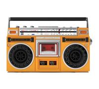 Radio, Bluetooth, AM/FM, USB/TF, lecture de cassettes, qualité audio HD, jaune
