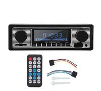 Radio Bluetooth automatique, lecteur de musique MP3 stéréo classique, avec unité principale USb Sd AUx FM InDash (12V)