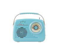 Radio Bluetooth Multifonctionnelle Vintage au Design RéTro avec Connectivité USB BT SD FM AUX, IdéAle pour la Maison et le Bureau C