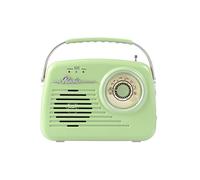 Radio Bluetooth Multifonctionnelle Vintage au Design RéTro avec Connectivité USB BT SD FM AUX, IdéAle pour la Maison et le Bureau D