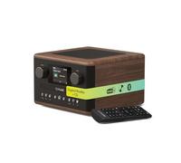 PURE Digital Radio CLASSIC C-D4 CD DAB+ Bluetooth 15W Noir et noyer