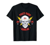 Radio Caroline Rétro Vintage Pirate Radio T-Shirt
