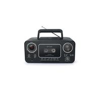 Radio Cassette CD Muse M-182-RDC - Affichage LED - Fonction répétition Totale ou partielle - Lecteur Cassette - Antenne FM