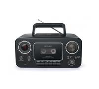RADIO CASSETTE CD MUSE M-182-RDC - Affichage LED - Fonction répétition totale ou partielle - Lecteur Cassette - Antenne FM