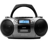 Radio cassette CD/Radio FM/Cassette/USB/BT Gris foncé
