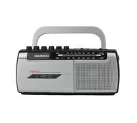 Radio Cassette - DAEWOO - DW1107 - AM/FM - Enregistreur de cassette - Microphone intégré